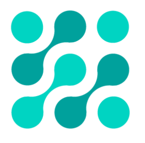 datarubico pattern design in teal color