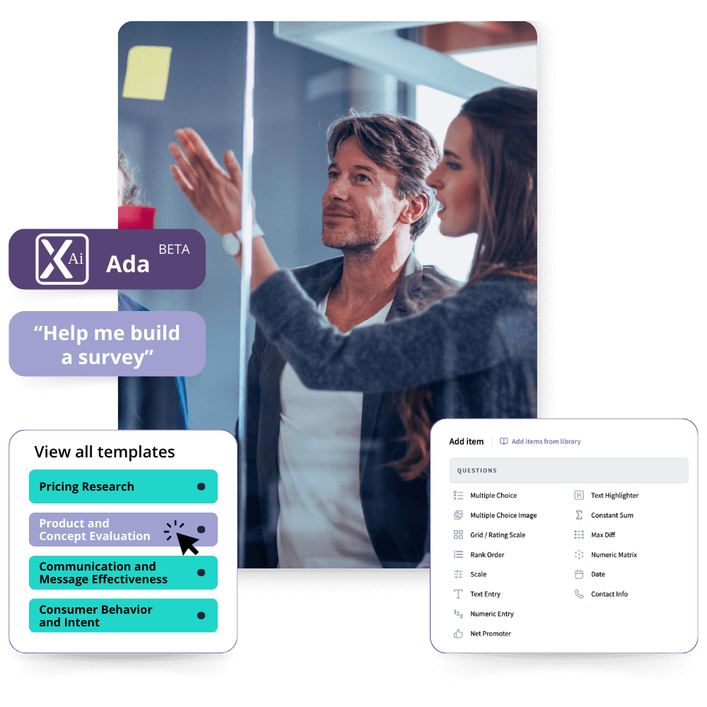 Meet Ada. Intelligent Survey Builder